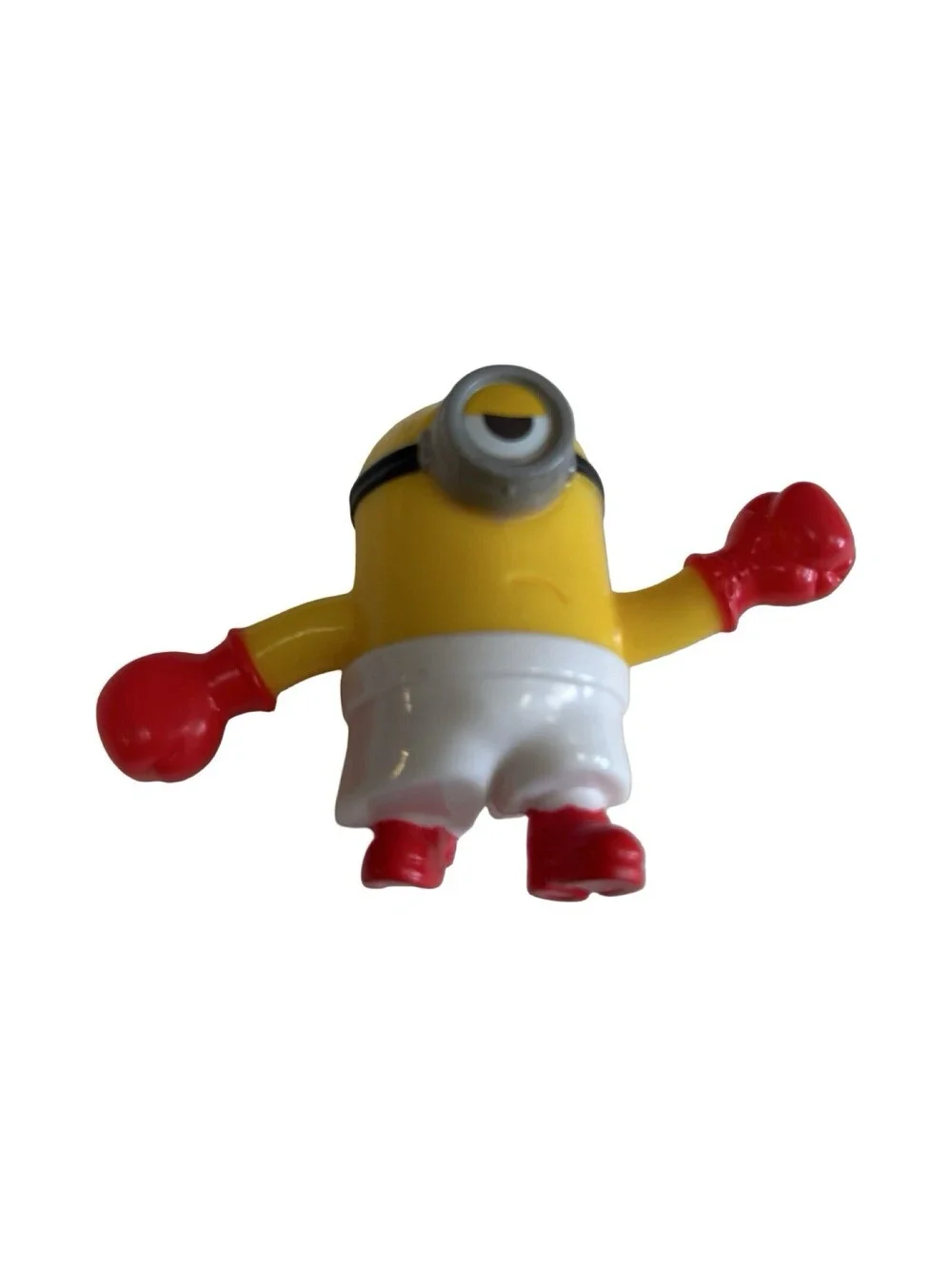 Boxing Boxer Stuart McDonald's Minion Figure Despicable Me Rise of Gru 1.75”